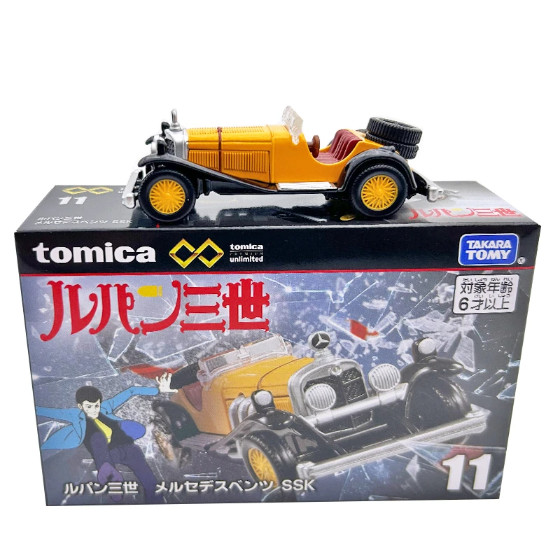 TOMY多美卡合金车模TPU 11 旗舰电影版无限鲁邦三世奔驰SSK
