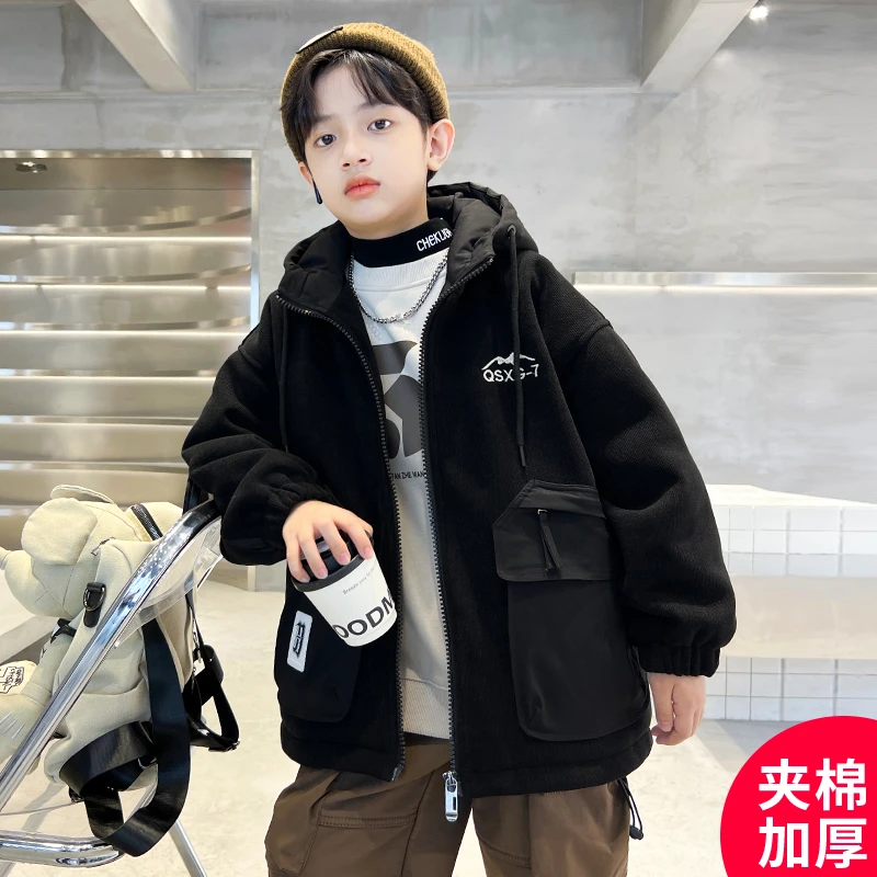 男童冬装外套新款保暖加厚儿童网红外套C3194