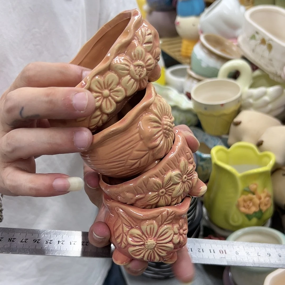 陶瓷20CM以下花盆