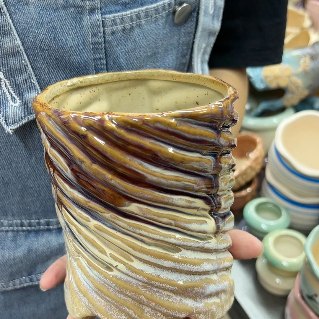 陶瓷20CM以下花盆