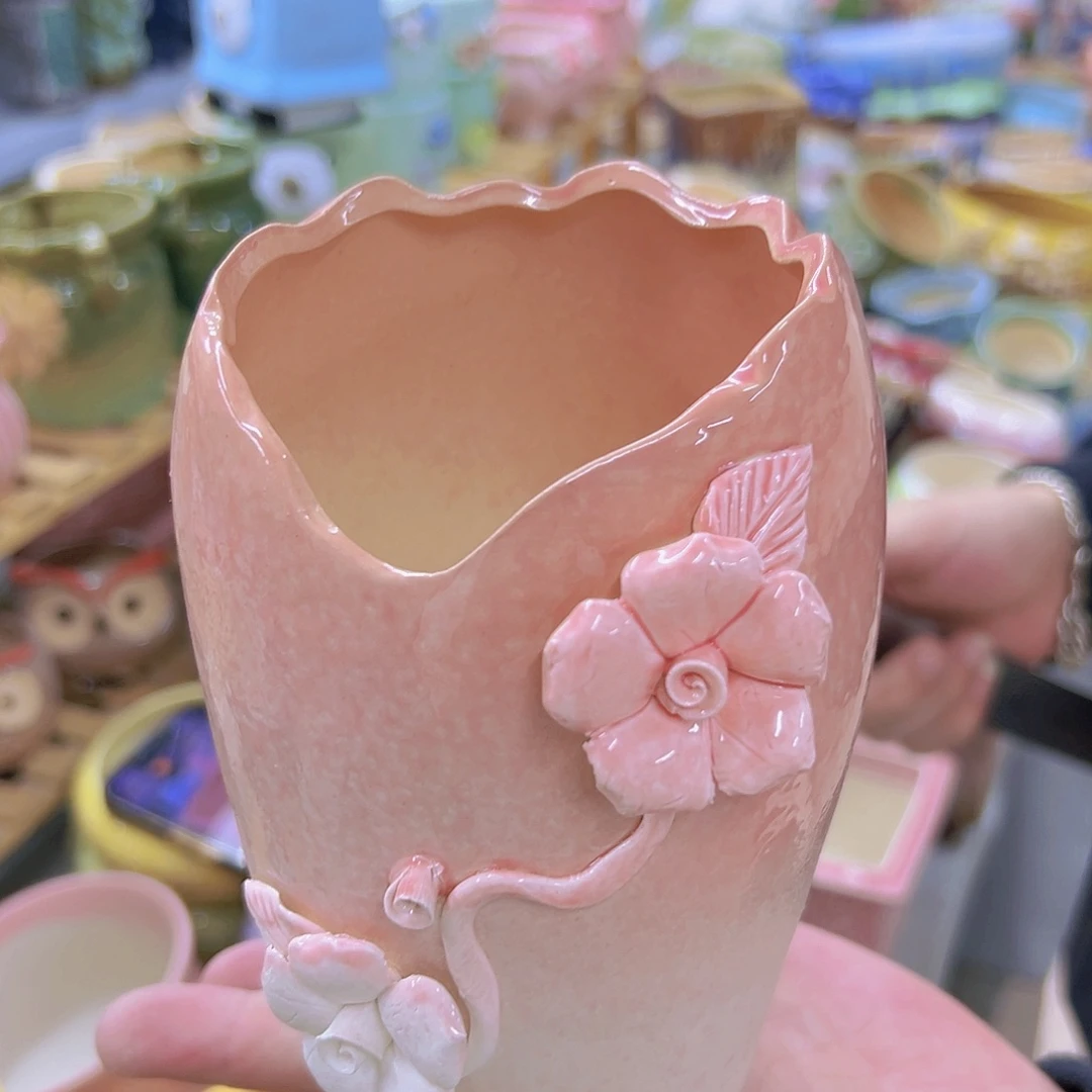 陶瓷20CM以下花盆