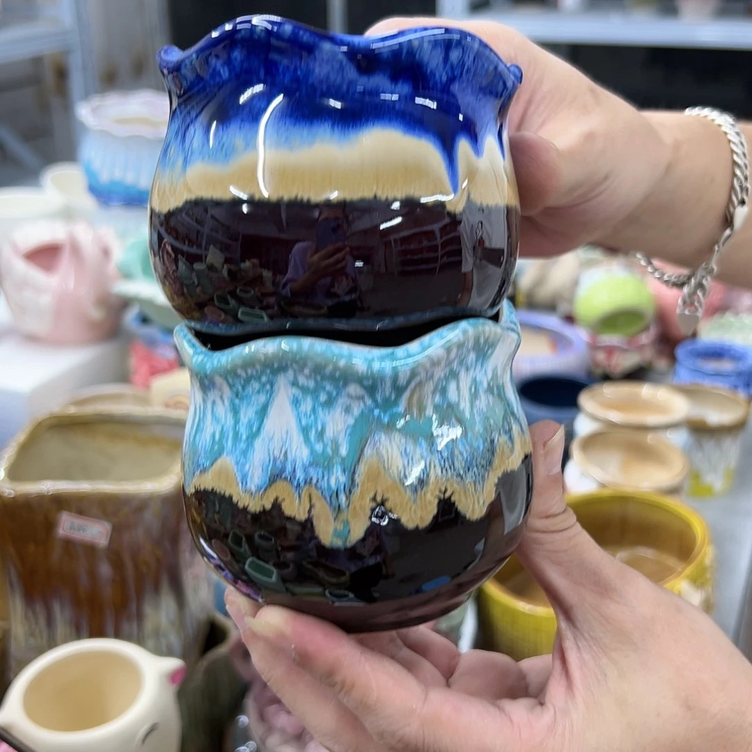 陶瓷20CM以下花盆