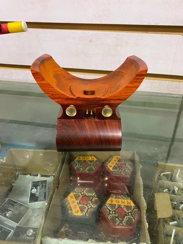 河南豫剧板胡底座 紫檀板胡底座 板胡大包托 板胡托  紫檀板胡座