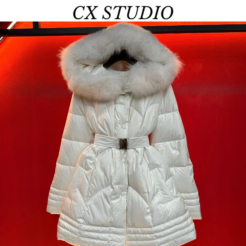 编码15 经典收腰轻奢时尚冬季羽绒服（定制女装）OS9957