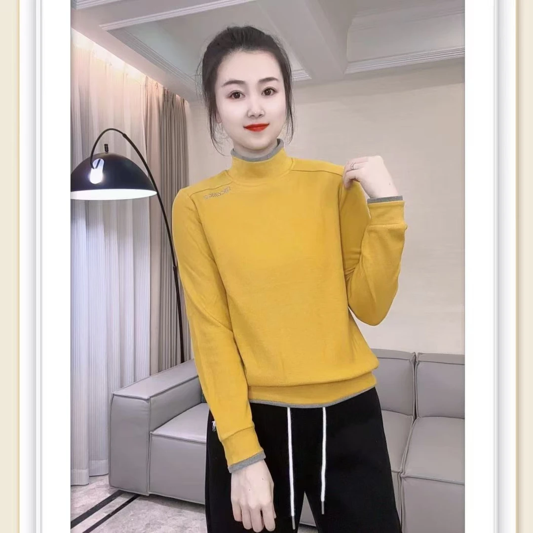 冬季新款加绒打底衫5181款
