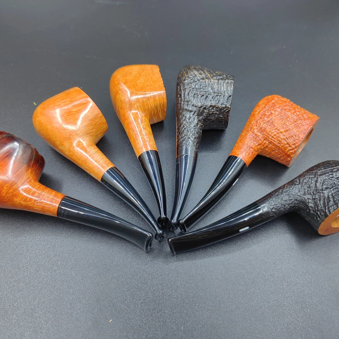 意大利卡斯特罗55器形系列全新石楠木手工烟斗