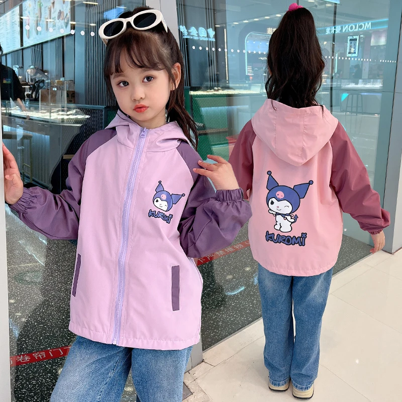 女童外套春秋款2025新款洋气冬季户外女宝宝儿童春装冲锋衣