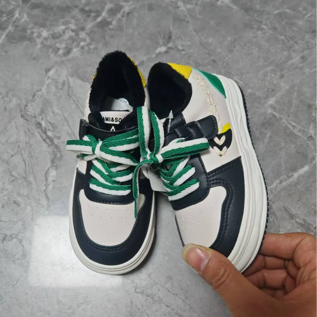 1883儿童棉鞋冬季加绒男女童板鞋