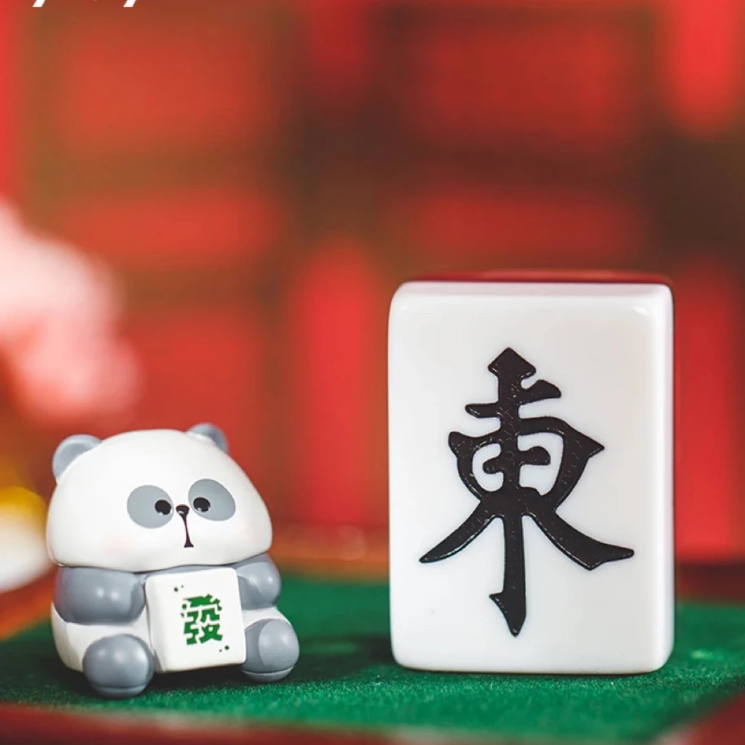 小耙听牌麻将系列潮流玩具盲盒