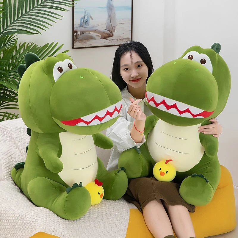 小鸡恐龙公仔毛绒玩具布娃娃床上睡觉超软抱枕送女友儿童生日礼物