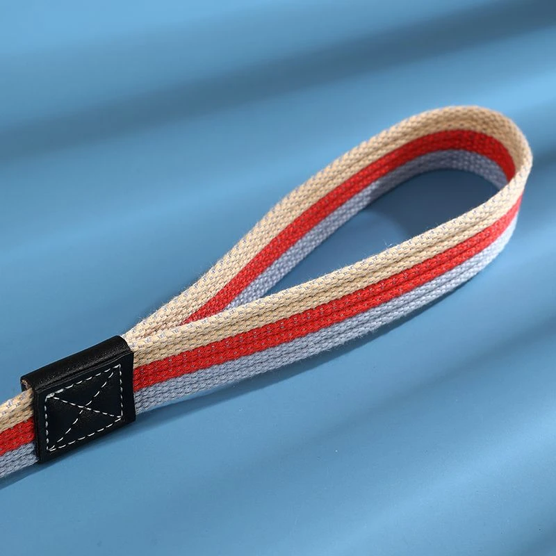 宠物帆布牵引绳遛狗绳帆布狗链狗牵引绳耐磨狗绳加长狗绳金毛德牧