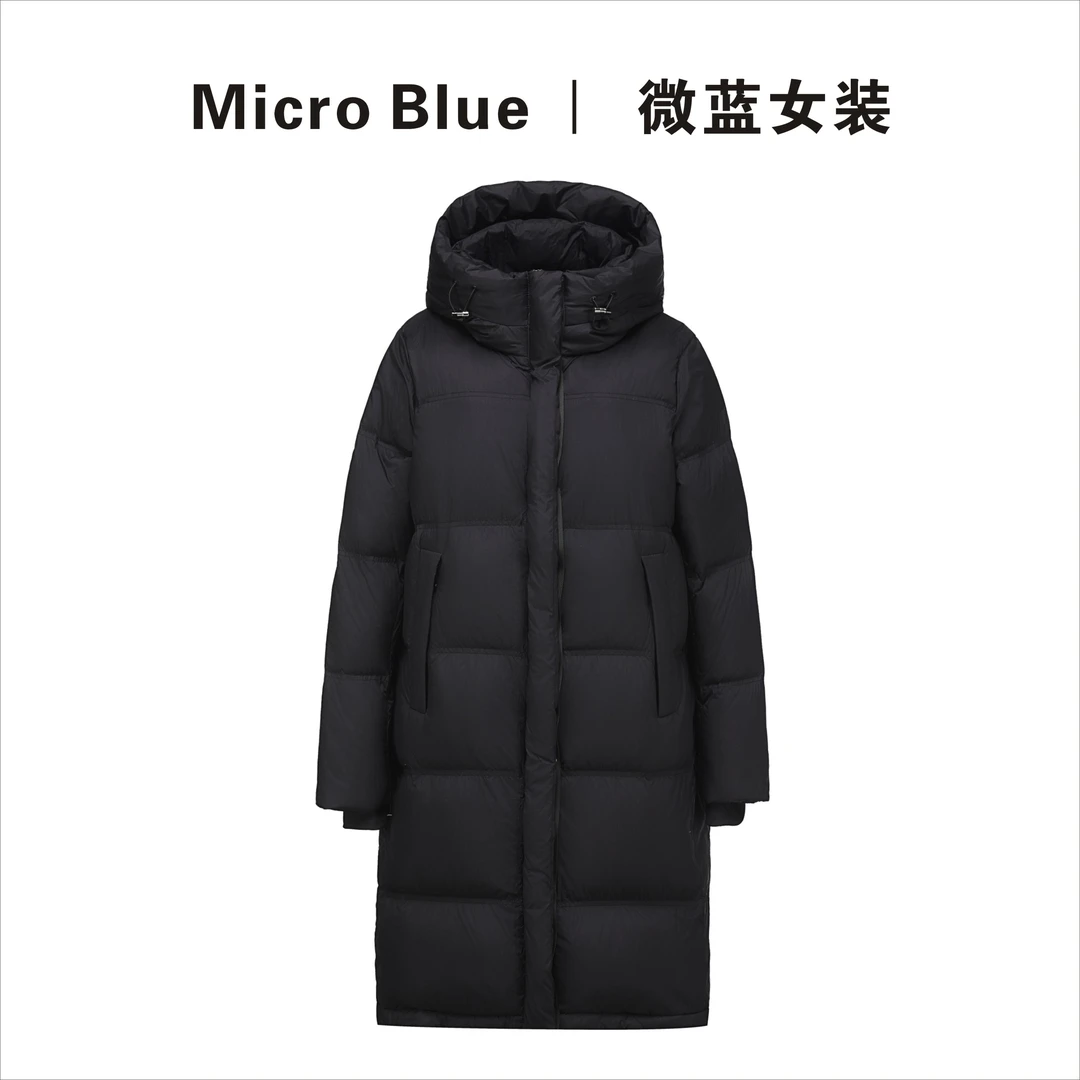 【泡芙系列】新国标90白鹅绒石墨烯加厚羽绒服中长款2024新款B65891