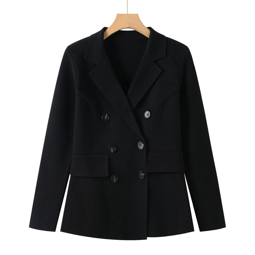 【RZ】简约风加厚中长款西装