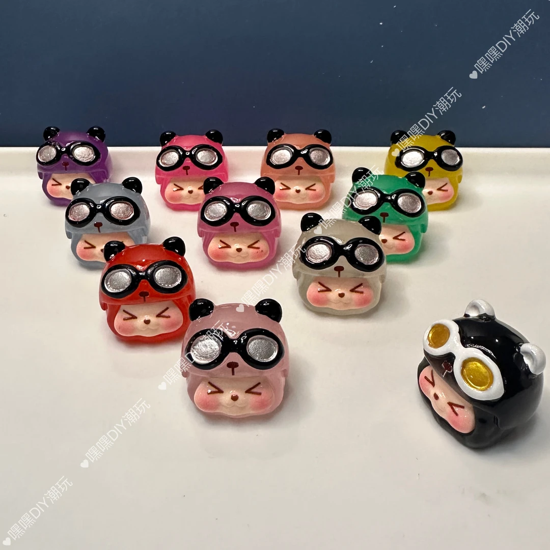 【九宫格】飞行员kiki树脂玩具摆件（含隐藏加拆  许愿两种颜色）