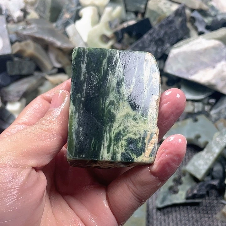 和田玉（糖玉）珠宝半成品未镶嵌