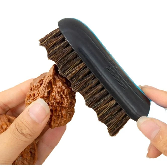 文玩刷子波浪型毛刷金刚菩提橄榄核桃专用保养清理工具套装