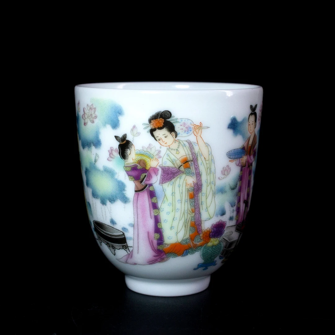 白瓷手握杯（长生殿）