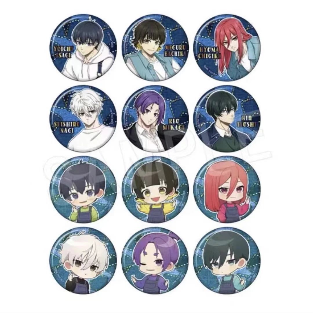 【拆盒】【拆卡】蓝色监狱 中外矿业牛仔 拍立得徽章【盲盒】III