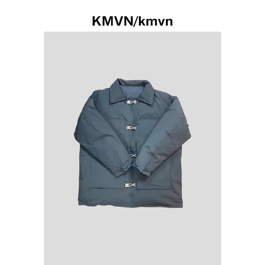 kmvn/kmvn【泊舟】2023年秋冬季金属扣高蓬松百搭休闲棉服 男女同款