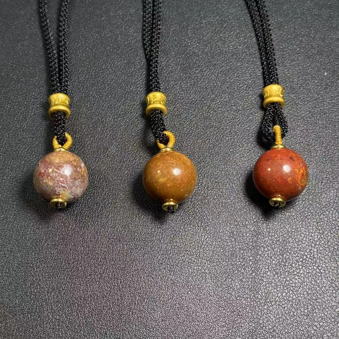 高定珠宝泥地苏俱玛瑙单珠吊坠-y2163合金多样性发其一