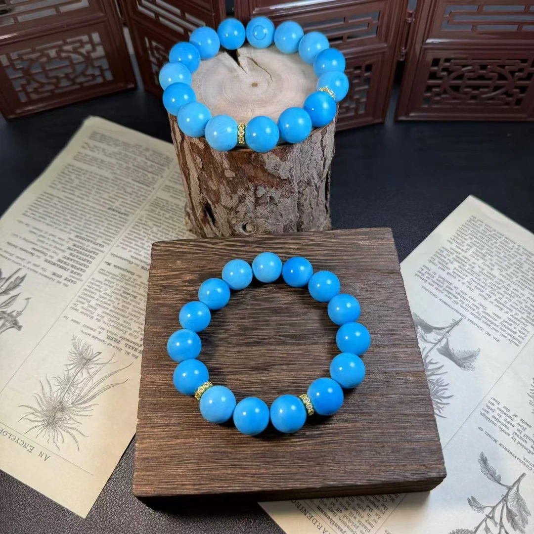 高定珠宝美人松玛瑙珠珠手串-s1025多样性发其一