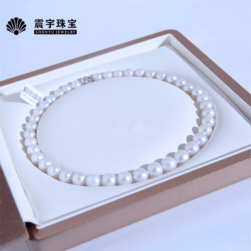 【陶总专属】三星吉尔德天山雪莲白珍珠 东珠 赛奥白 9-11.5mm经典