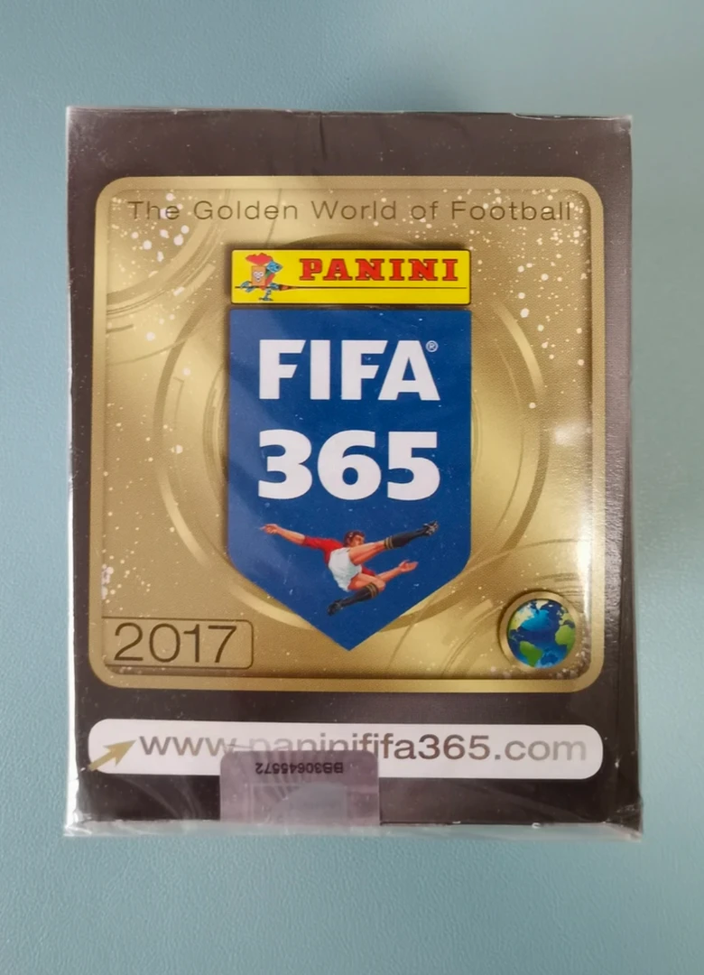 【拆盒】帕尼尼FIFA365 2017 寻梅罗同框 奥斯梅恩RC 包邮