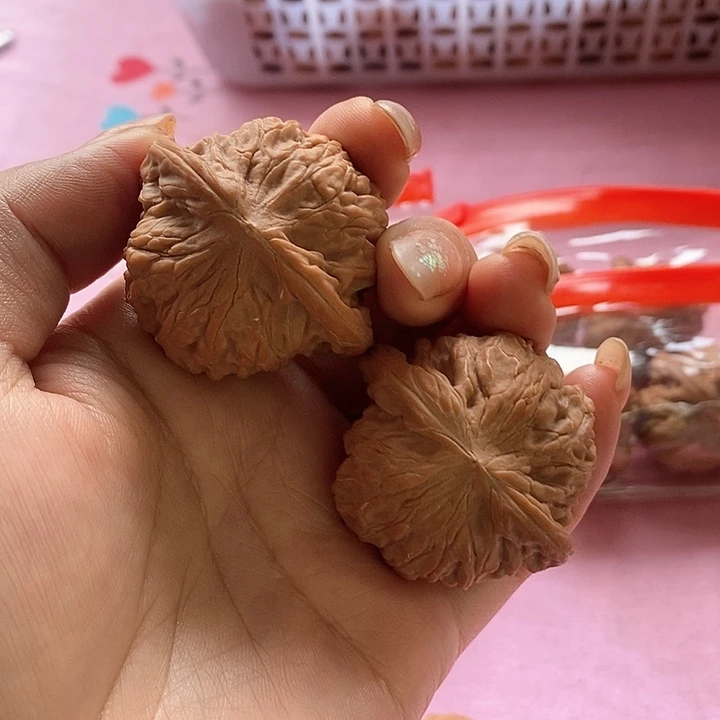 文玩核桃把件朝*?磨盘