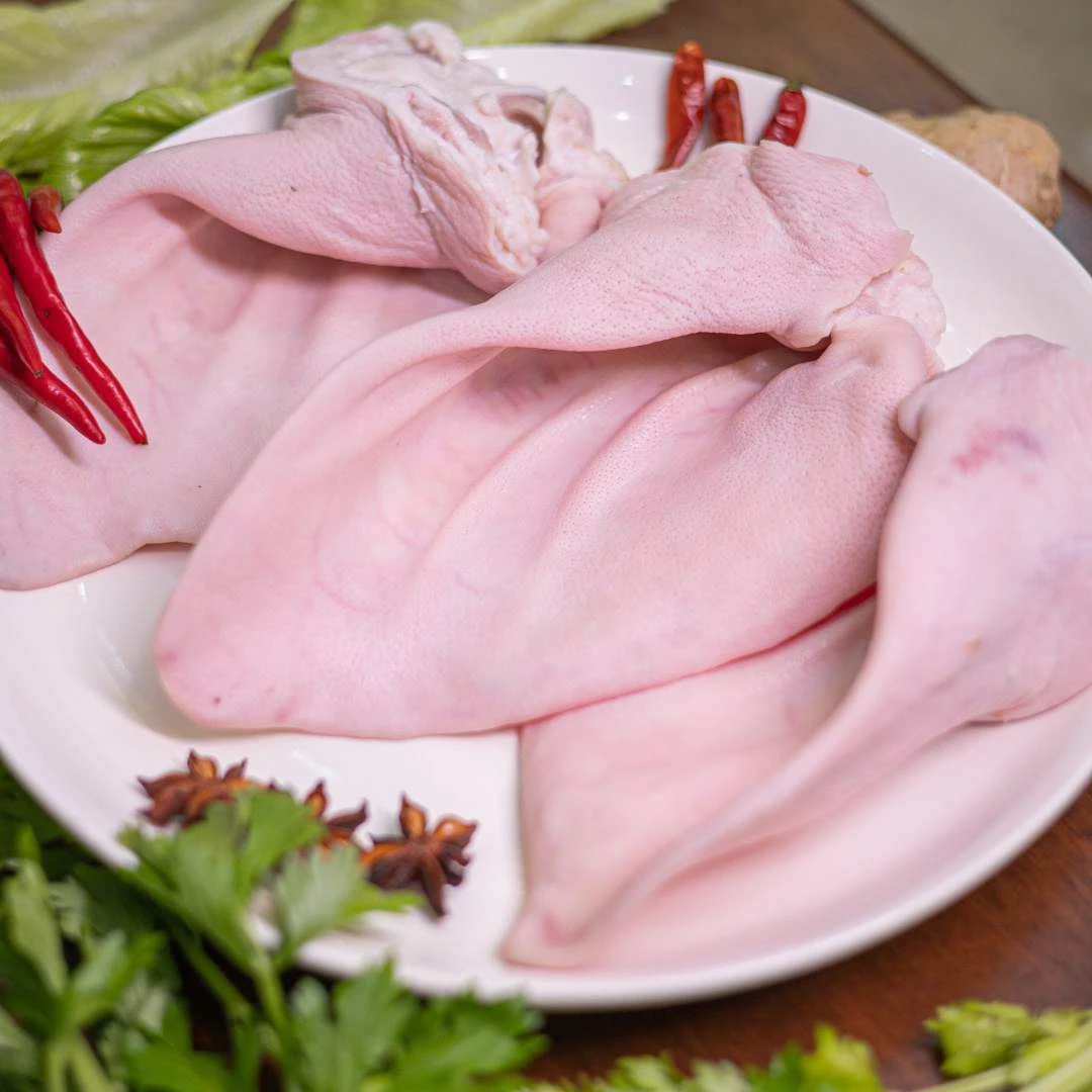 【猪耳朵】新鲜现杀猪食用吃货放心生鲜耳朵柳叶梭子水果凉拌南瓜