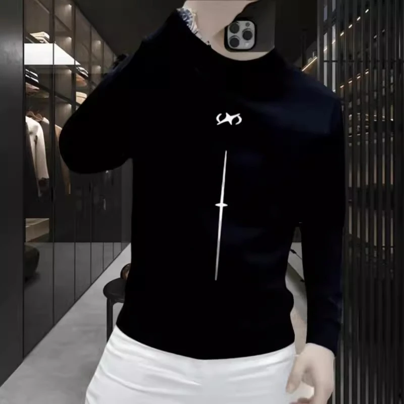 美式潮牌重磅圆领卫衣痞帅街头宽松休闲秋冬新款时尚男士加绒卫衣