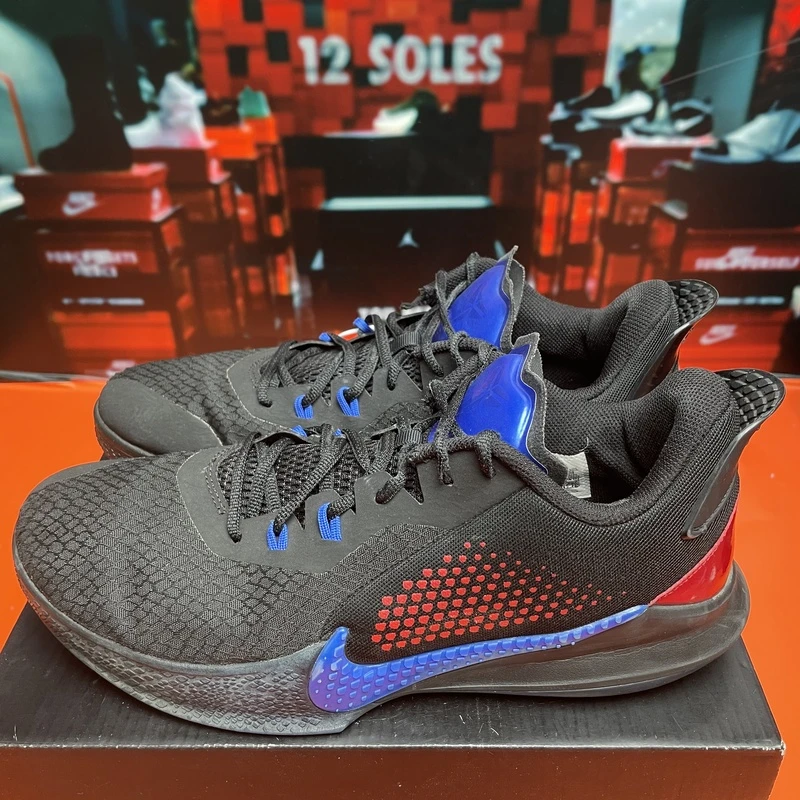 W 46码 中古 Nike 科比 Mamba Fury 黑色 篮球鞋 无盒
