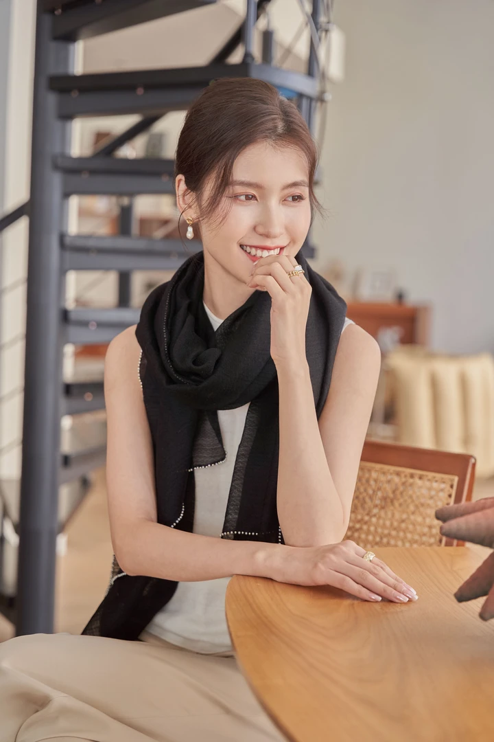 【JIAYI】慕江南-丝巾-zhusha痣