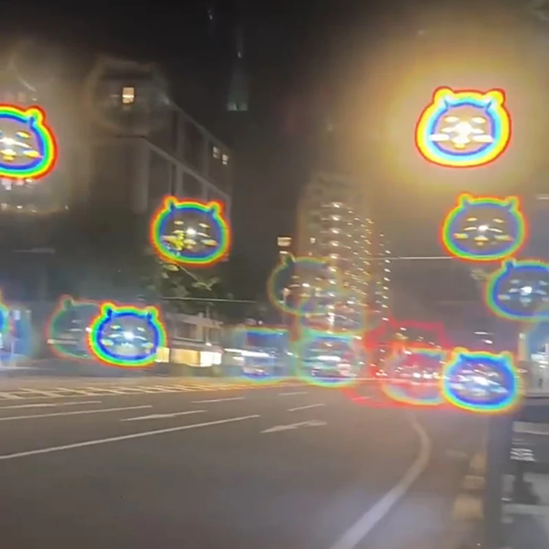 烟火棒眼镜滤镜卡 特效烟花