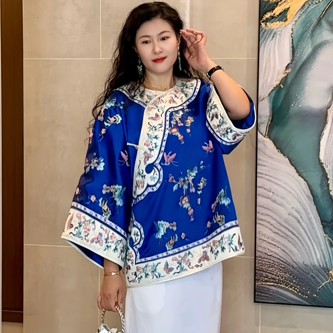 【福禄】 2024原创设计师款新中式宽松气质女装外套