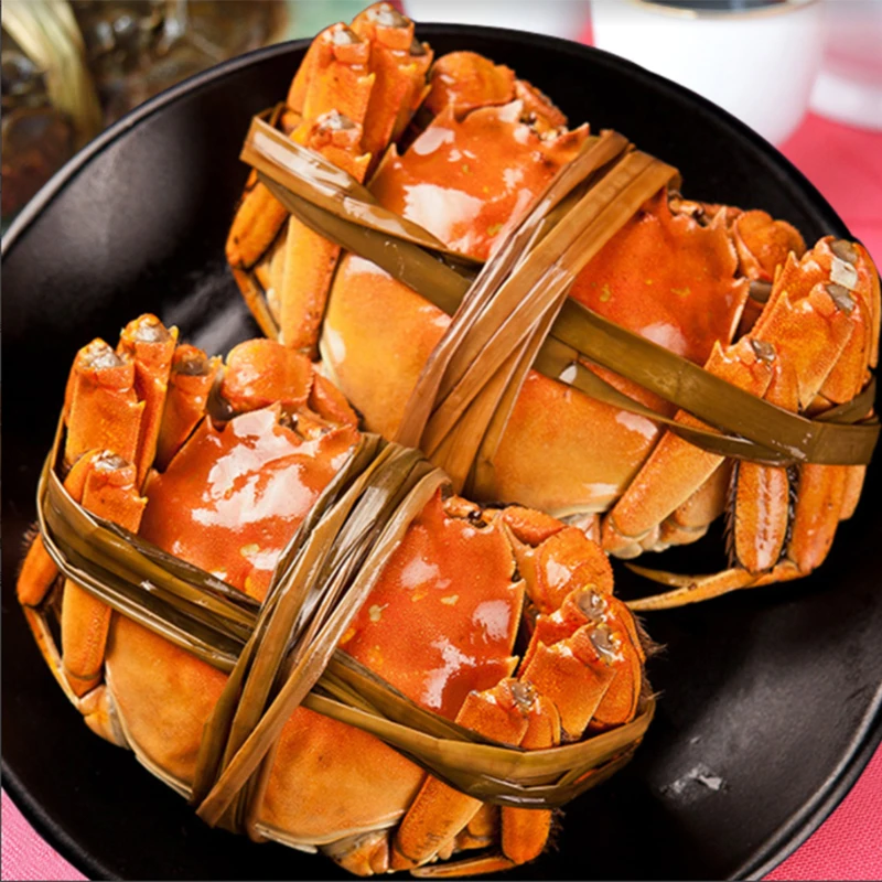 【活蟹】螃蟹鲜活河蟹精品蟹8只送4只到手12鲜活2.2-1.8两顺丰发货