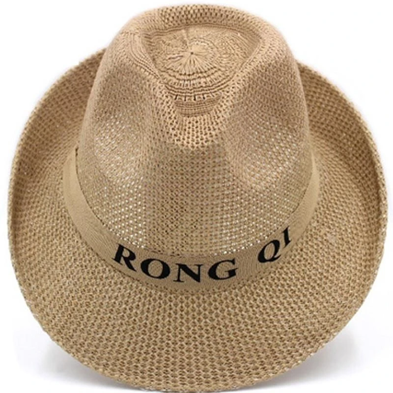 帽子男大沿男士礼帽透气遮阳帽休闲帽薄款凉帽旅游帽夏草帽户外帽