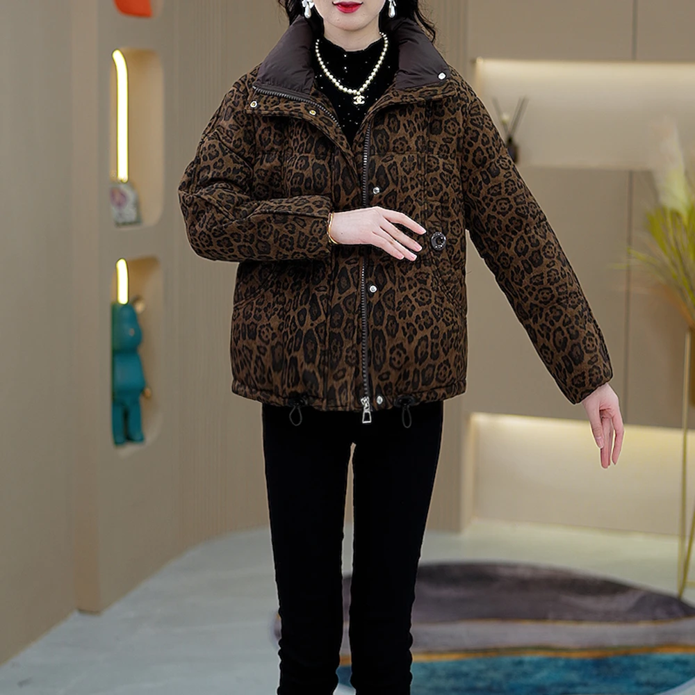 冬季新款气质时尚百搭白鸭绒羽绒服S-122