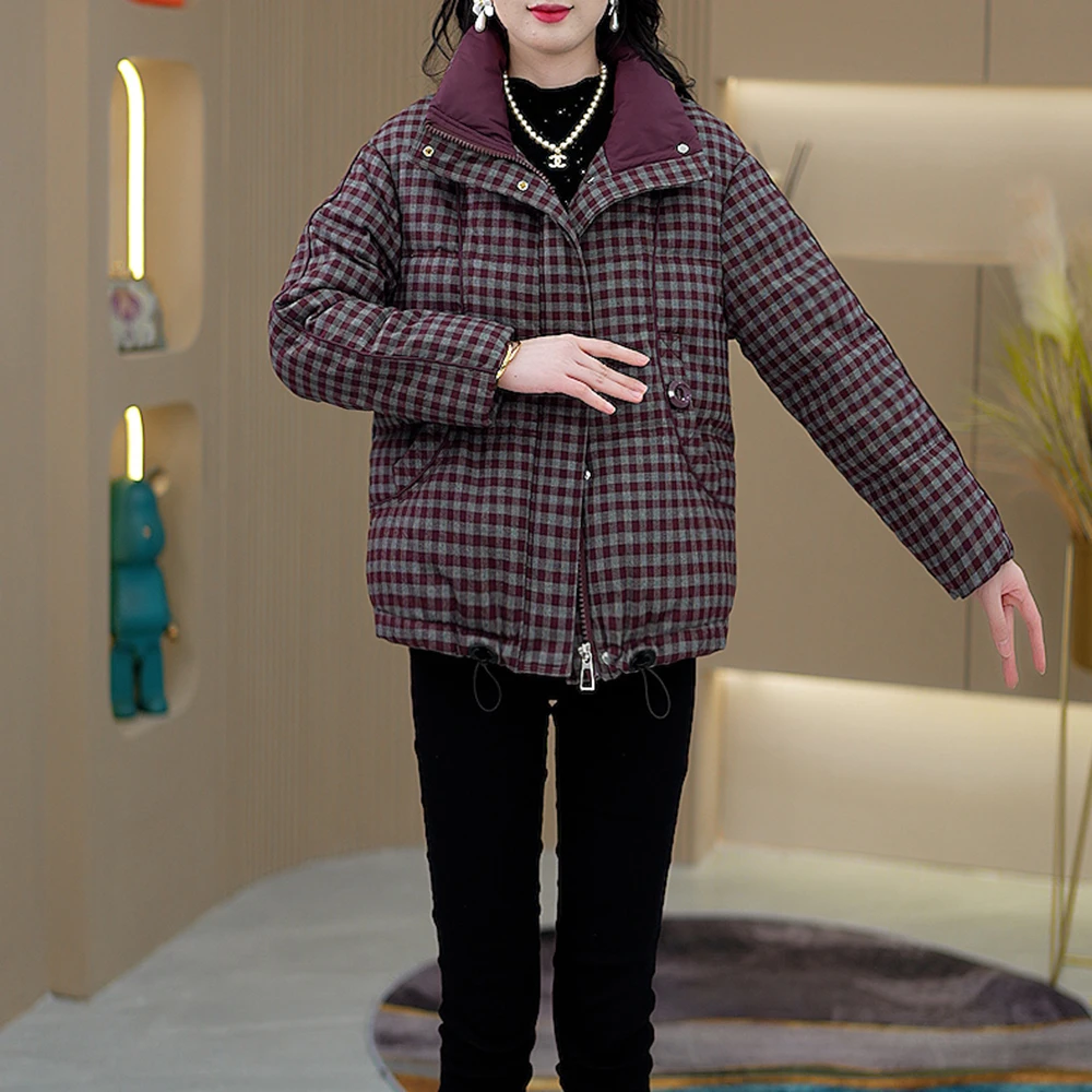 冬季新款气质时尚百搭白鸭绒羽绒服S-120-2