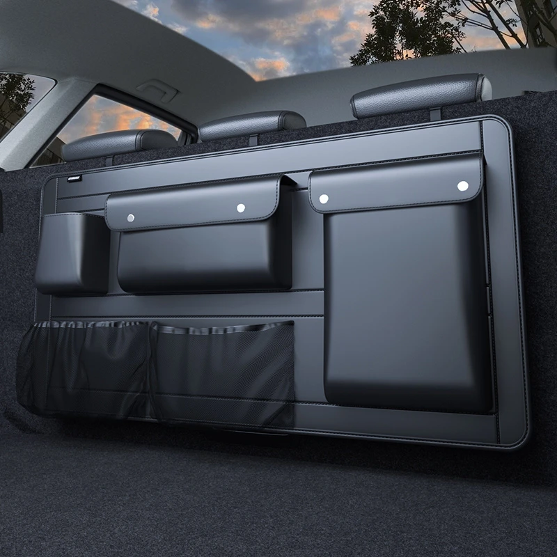 收纳挂袋车载置物袋储物包车用品分类整理箱红旗哈佛大汽车后备箱