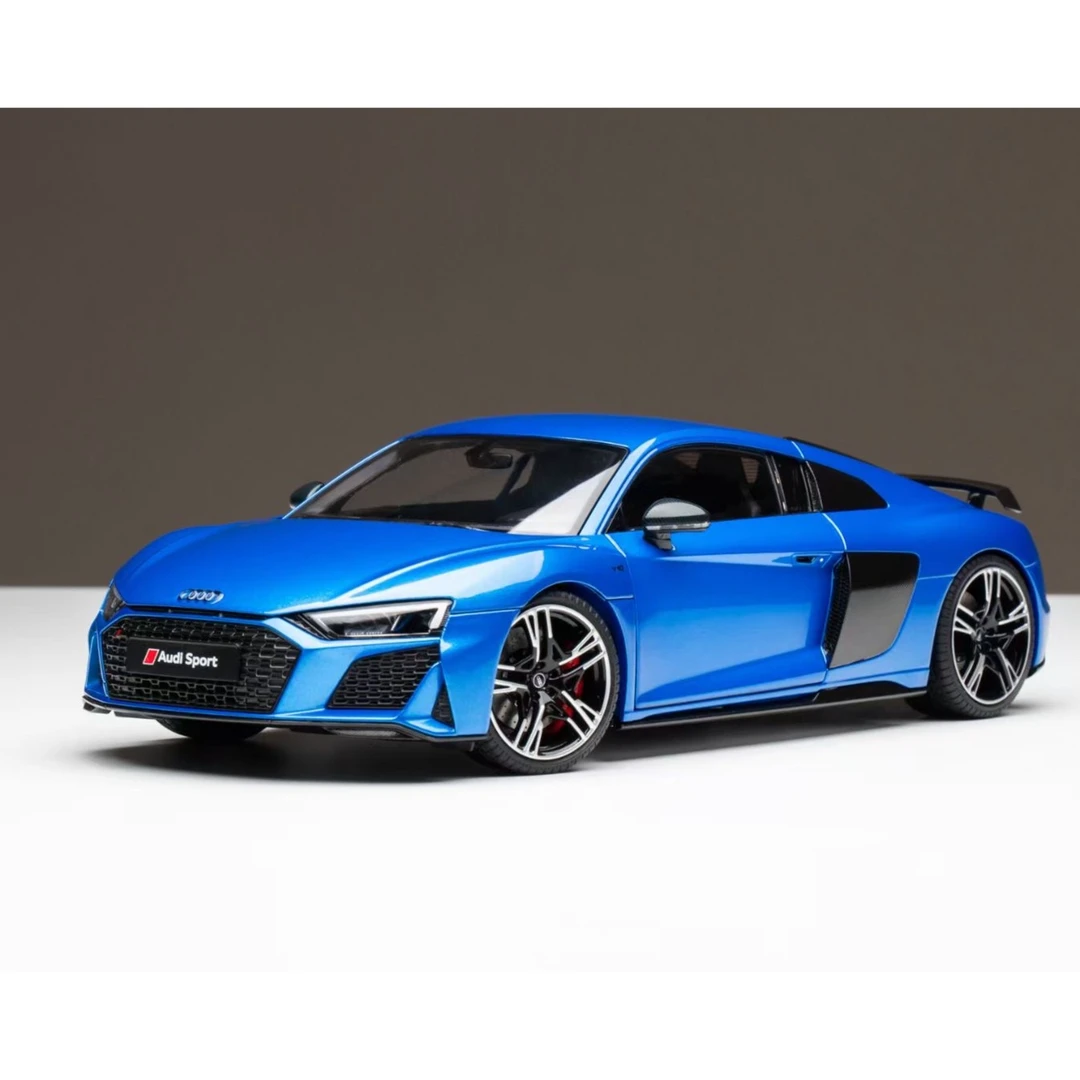 KengFai其辉 1:18 2021款 奥迪R8 敞篷AUDI 合金仿真汽车模型车模
