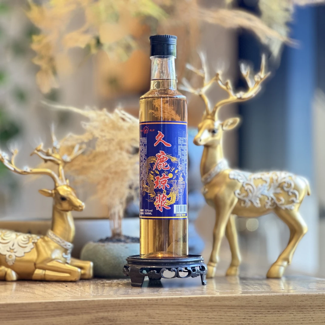 久鹿久鹿琼浆高粱白酒泡制纯粮泡酒52度500ml/瓶