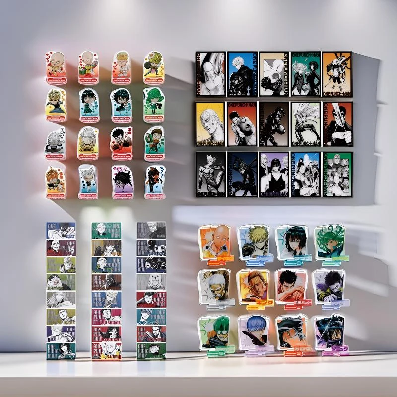 一拳超人 JUMP SHOP 原画立牌 冰箱贴相卡盲盒（未成年人禁止下单）