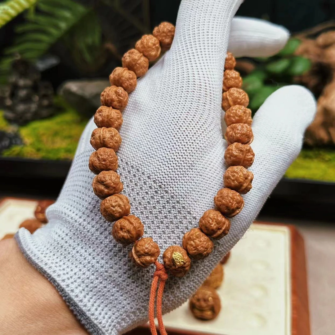 梵古·蟾宗 猴头核桃雕刻