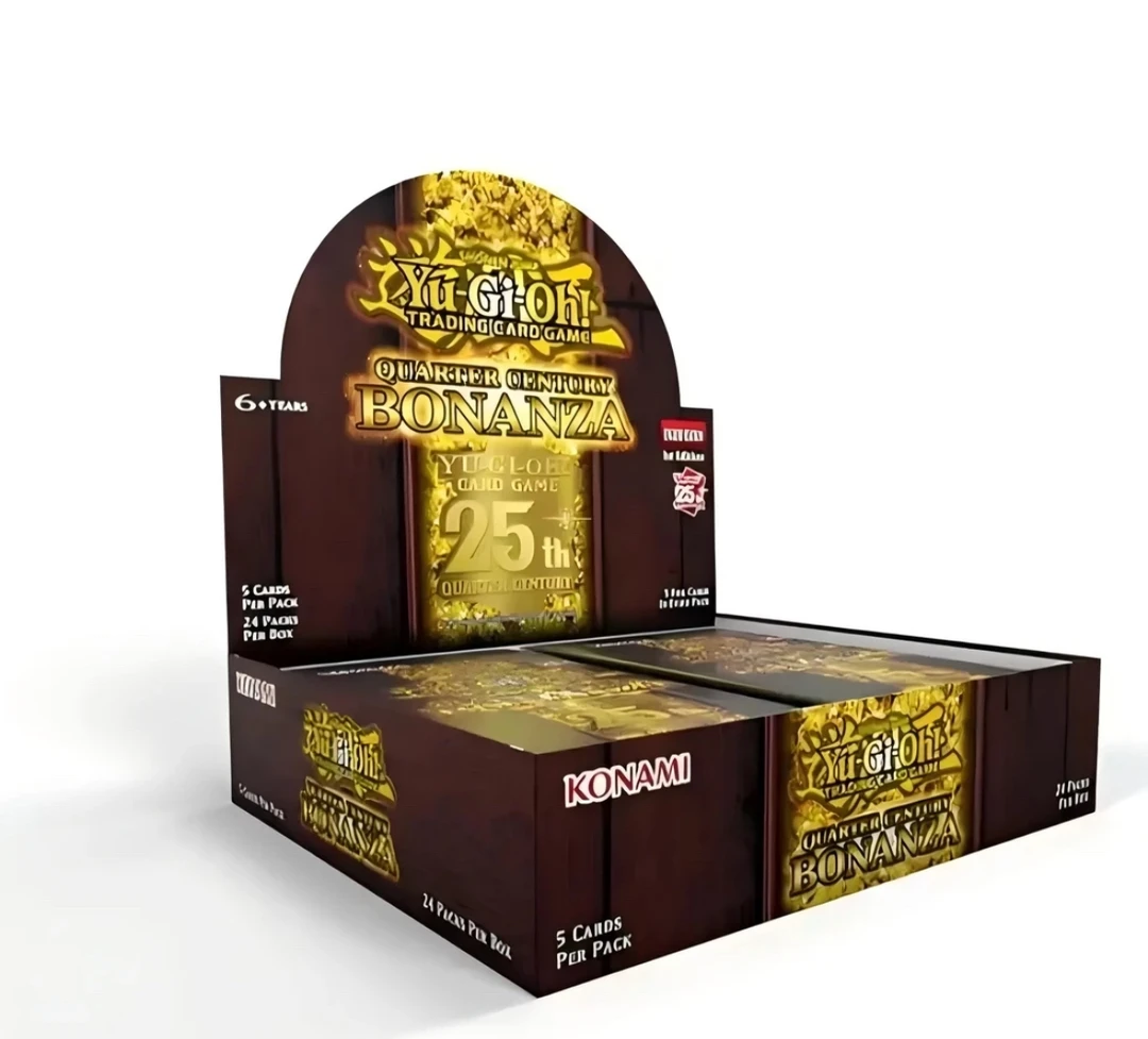 游戏王 25周年英文RA03 Quarter Century Bonanza 动漫盲盒卡牌
