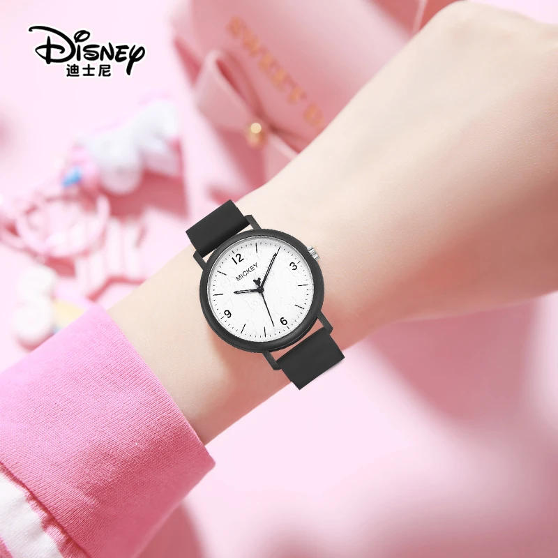Disney/迪士尼儿童手表女款学生初中生2023新款机械男女孩考试表