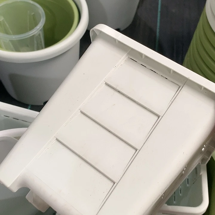 树脂20CM（含）-50CM（不含）19口奶白方无托6个微瑕
