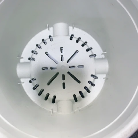 树脂20CM（含）-50CM（不含）10个21口奶白瑕疵无托