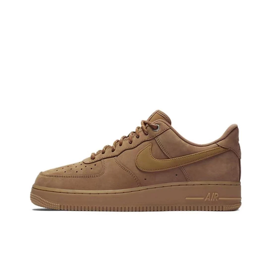 Nike耐克 AIR FORCE 1'07 小麦空军一号男女休闲板鞋 CJ9179-200