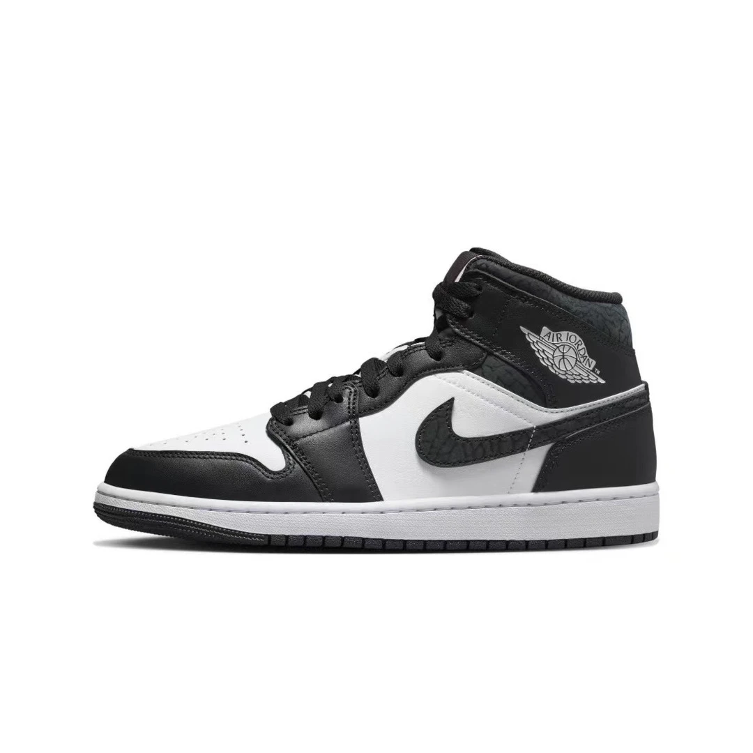Nike耐克 AIR JORDAN 1 MID 男子中帮休闲运动板鞋 FB9911-001