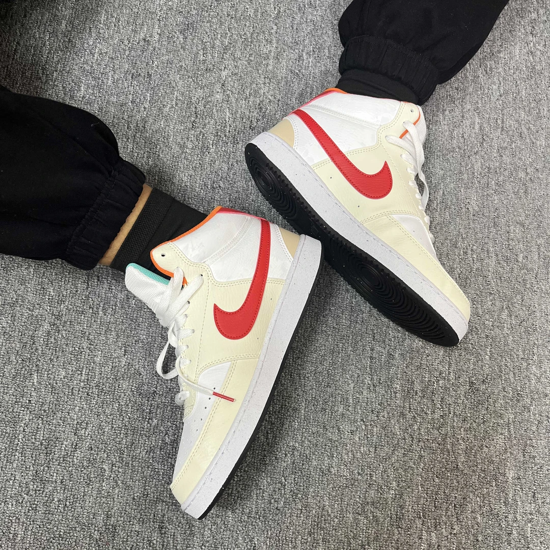 Nike/耐克COURT VISION MID 男子中帮时尚休闲板鞋 FD9926-161